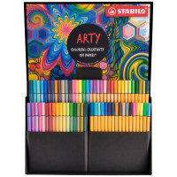 STABILO Creative Pen Set - ARTY - Pack of 68 - Assorted Colours - Picture 1