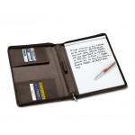 Staedtler Premium Leather Conference Folder - A4 Brown - Picture 1