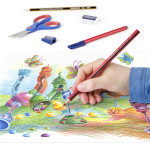 Staedtler Noris Colouring Set with Scissors - Picture 2