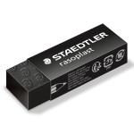 Staedtler Rasoplast Black Eraser and Sharpener - Picture 1