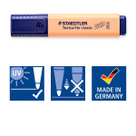 Staedtler Textsurfer Highlighter - Assorted Colours (Wallet of 10) - Picture 3