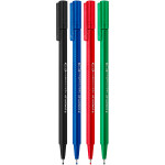 Staedtler Triplus Broadliner Pen - Assorted Colours (Pack of 4) - Picture 2
