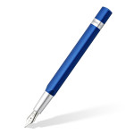 Staedtler TRX Fountain Pen - Blue Chrome Trim - Picture 3