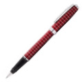 Sheaffer Prelude Rollerball Pen - Merlot Red Chrome Rings - Picture 1