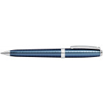 Sheaffer Prelude Ballpoint Pen - Cobalt Blue Chrome Rings - Picture 1