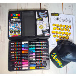 POSCA Graffiti Tag Paint Marker Set - Assorted Colours  - Tin of 20 (Limited Edition) - Picture 2