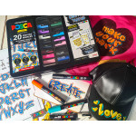 POSCA Graffiti Tag Paint Marker Set - Assorted Colours  - Tin of 20 (Limited Edition) - Picture 3
