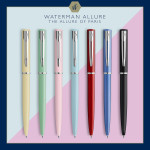 Waterman Allure Ballpoint Pen - Black Chrome Trim - Picture 4