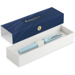 Waterman Allure Fountain Pen - Pastel Blue Chrome Trim - Picture 2