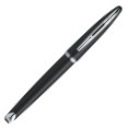 Waterman Carene Rollerball Pen - Charcoal Grey Chrome Trim - Picture 1