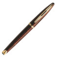 Waterman Carene Fountain Pen - Marine Amber Gold Trim - Picture 1