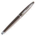 Waterman Carene Fountain Pen - Frosty Brown Chrome Trim - Picture 1