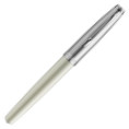 Waterman Embleme Rollerball Pen - Deluxe Ivory Chrome Trim - Picture 1