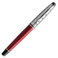Waterman Expert Rollerball Pen - Deluxe Red Chrome Trim - Picture 1