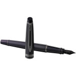 Waterman Expert Fountain Pen - Metallic Black Ruthenium Trim - Picture 2