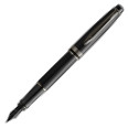 Waterman Expert Fountain & Ballpoint Pen Gift Set - Metallic Black Ruthenium Trim - Picture 1