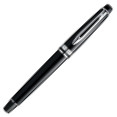 Waterman Expert Fountain Pen - Black Chrome Trim - Picture 1