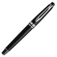 Waterman Expert Fountain Pen - Matte Black Chrome Trim - Picture 1