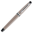 Waterman Expert Rollerball Pen - Taupe Chrome Trim - Picture 1