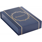 Waterman Hemisphere Fountain & Ballpoint Pen Set - Stainless Steel Chrome Trim in Luxury Gift Box - Picture 1