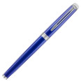 Waterman Hemisphere Rollerball Pen - Essential Bright Blue Chrome Trim - Picture 1