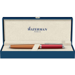 Waterman Hemisphere Fountain Pen - Promenade Vermillon Chrome Trim - Picture 2