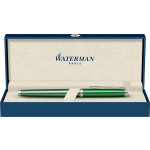 Waterman Hemisphere Rollerball Pen - Chateau Vert Chrome Trim - Picture 2