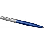 Waterman Hemisphere Essentials Ballpoint Pen - Matte Blue & Sandblasted Steel - Picture 2