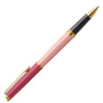 Waterman Hemisphere Rollerball Pen - Colour Blocking Pink Gold Trim - Picture 1