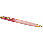 Waterman Hemisphere Ballpoint Pen - Colour Blocking Pink Gold Trim - Picture 2