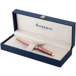 Waterman Hemisphere Ballpoint Pen - Colour Blocking Pink Gold Trim - Picture 3