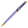 Waterman Hemisphere Fountain & Ballpoint Pen Gift Set - Colour Blocking Purple Gold Trim - Picture 2