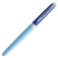 Waterman Hemisphere Rollerball Pen - Colour Blocking Blue Chrome Trim - Picture 2