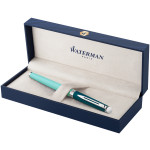 Waterman Hemisphere Rollerball Pen - Colour Blocking Green Chrome Trim - Picture 4