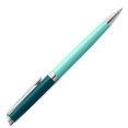 Waterman Hemisphere Ballpoint Pen - Colour Blocking Green Chrome Trim - Picture 1
