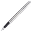 Waterman Hemisphere Fountain & Ballpoint Pen Set - Stainless Steel Chrome Trim in Luxury Gift Box - Picture 2