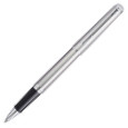 Waterman Hemisphere Rollerball Pen - Stainless Steel Chrome Trim in Luxury Gift Box with Free Notebook - Picture 2