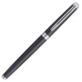 Waterman Hemisphere Rollerball Pen - Matte Black Chrome Trim in Luxury Gift Box with Free Notebook - Picture 3