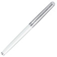 Waterman Hemisphere Fountain Pen - Deluxe White Chrome Trim - Picture 1