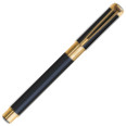 Waterman Perspective Rollerball Pen - Black Gold Trim - Picture 1