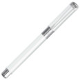 Waterman Perspective Rollerball Pen - White Chrome Trim - Picture 1