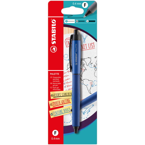 STABILO PALETTE Gel Rollerball - Blue