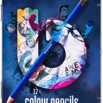 Bruynzeel Colouring Pencils - Dark Colours (Tin of 12)