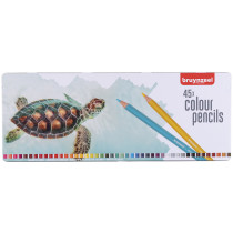 Bruynzeel Colouring Pencils - Turtle Set (Tin of 45)