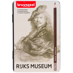 Bruynzeel Dutch Masters Graphite Pencils - Rembrandt (Set of 12)