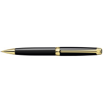 Caran d'Ache Léman Mechanical Pencil - 0.7mm - Ebony Black Lacquer Gold Trim