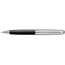 Caran d'Ache Léman Mechanical Pencil - 0.7mm - Bi-Colour Black Lacquer Rhodium Trim