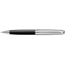 Caran d'Ache Léman Mechanical Pencil - 0.7mm - Bi-Colour Black Lacquer Rhodium Trim