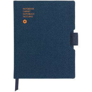 Caran d'Ache Office Notebook - A6 Canvas - Blue