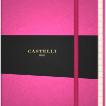 Castelli Flexible Pocket Notebook - Ruled - Pink